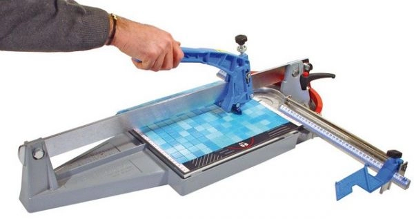 Masini manuale de debitat placi ceramice - Dispozitiv Montolit MASTERPIUMA 44P2- taiere gresie/faianta include protectie cauciuc + disc Ø115mm