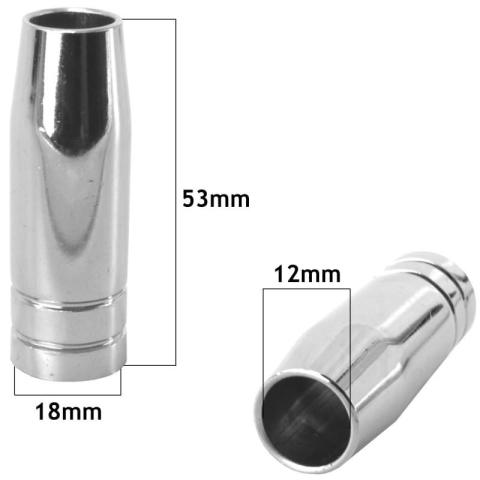 Duză gaz conică INTENSIV 12 x 54 mm pentru pistolet M15 [1]