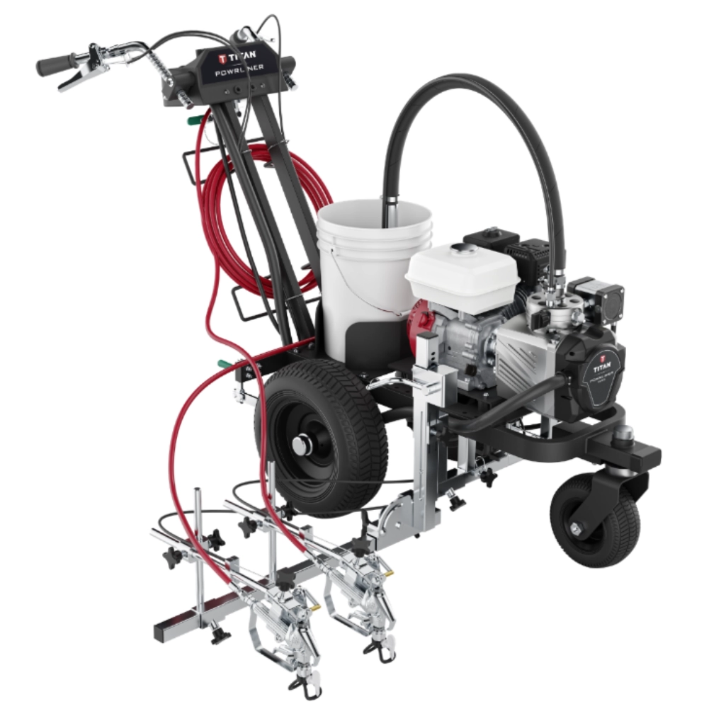 Echipamente Marcaje Rutiere - Echipament pentru marcaje Titan POWRLINER 5500 Honda GX 160 5.5 cp debit 4.7 l/min
