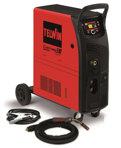 Aparate de sudura - Aparat de sudura TELWIN tip MIG-MAG/TIG/MMA ELECTROMIG 330 WAVE AQUA