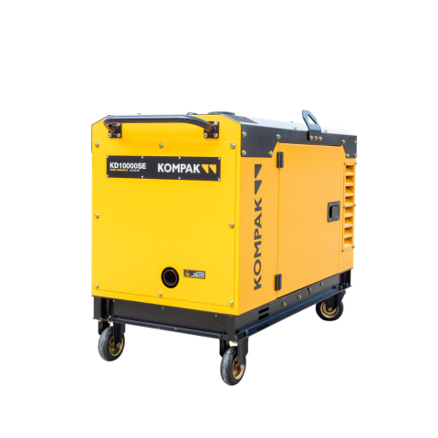 Generatoare curent - Generator diesel monofazat KOMPAK KD10000SE 230V 8.5 kW insonorizat
