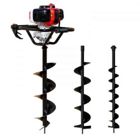 Motoburghie - Motoburghiu cu motor in 2 timpi MEDIA LINE MF52-3, 2.1 CP, 3 burghie
