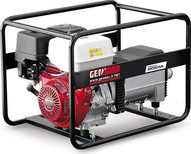 Generatoare curent - Generator de curent GENMAC Click RG7300HO putere maxima 6,4 kW 230V motor Honda GX390