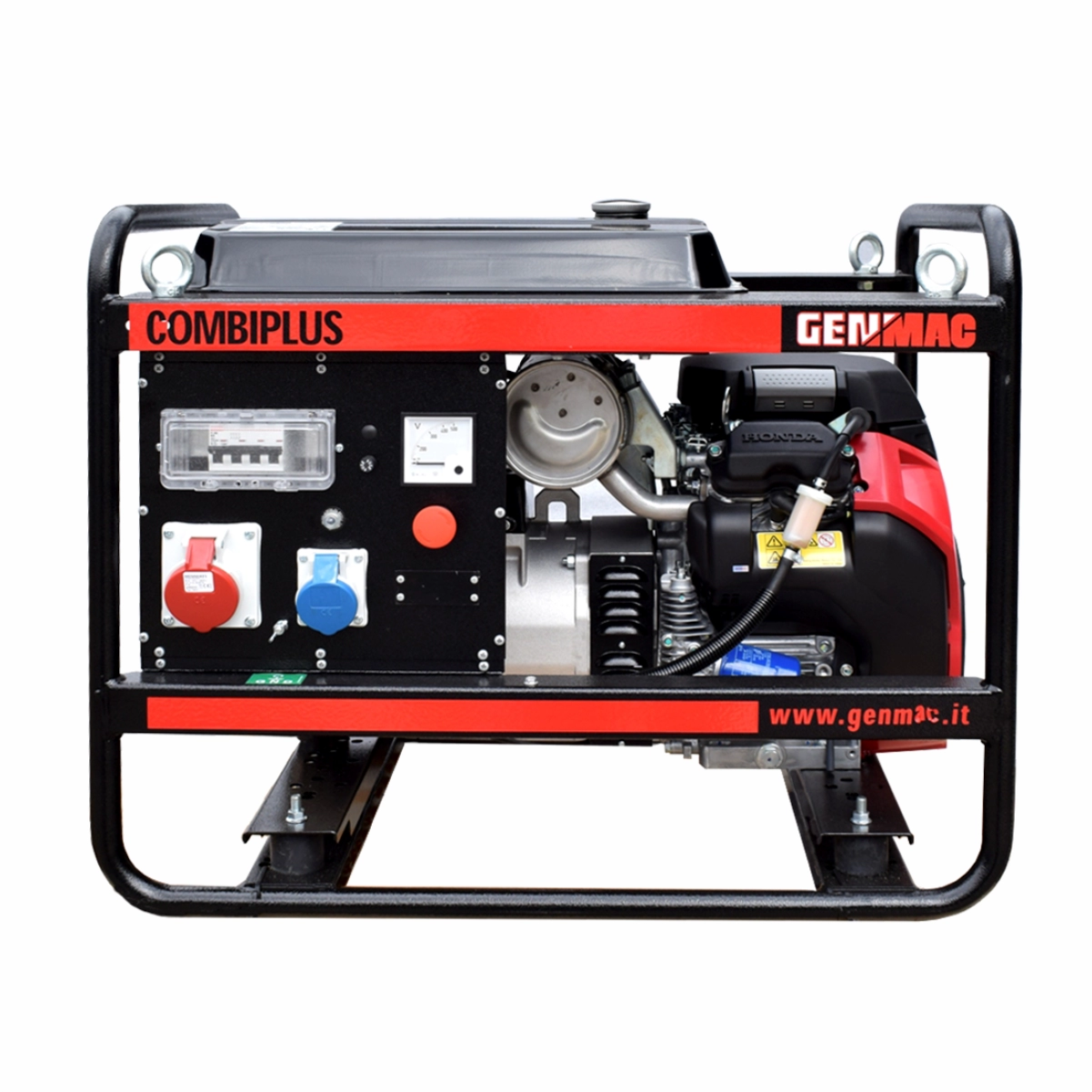 Generatoare curent - Generator de curent GENMAC CombiPlus G15000HEO-E5 putere maxima 15,3k VA/400V motor Honda GX690