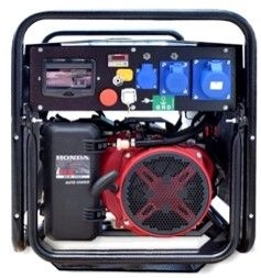 Generator de curent GENMAC CombiPro RG7300HEC-M P maxim 6,4 KW 230V motor Honda GX390 DE [1]