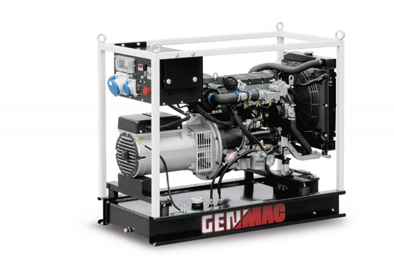 Generator de curent GENMAC Minicage G13100KEO P maxim 11,9 kW/400V 4 KW/230V motor Kohler diesel DE [1]