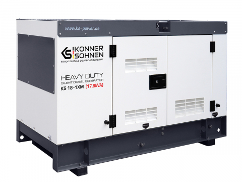 Generator de curent monofazat cu motor diesel Konner & Sohnen KS 18-1XM, 17.6 kva [2]