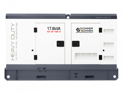 Generator de curent monofazat cu motor diesel Konner & Sohnen KS 18-1DE-G, 17.6 kva [2]