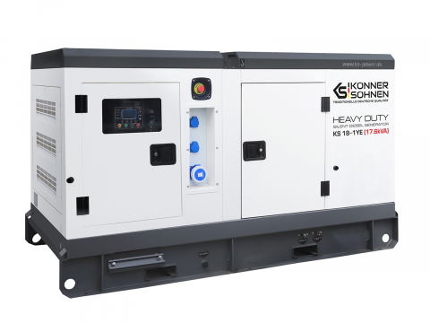 Generator de curent monofazat cu motor diesel Konner & Sohnen KS 18-1YE, 17.6 kva [4]