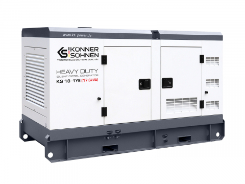 Generator de curent monofazat cu motor diesel Konner & Sohnen KS 18-1YE, 17.6 kva [2]