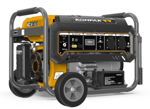 Generatoare curent - Generator pe benzina KOMPAK K3500E 3.5 kW 230V pornire electrica