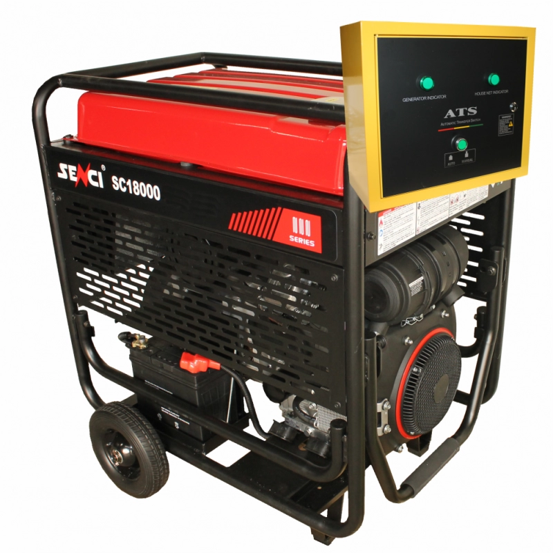Generatoare uz general - Generator de curent SENCI SC18000 EVO-ATS putere maxima 17 kW 230V pornire electrica ATS inclus