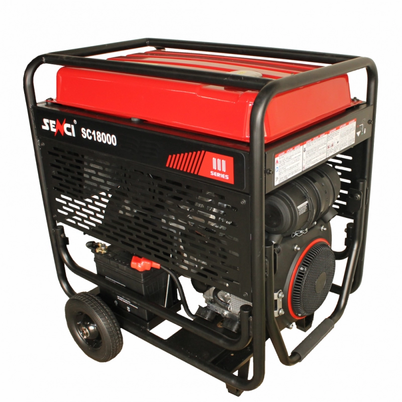 Generatoare uz general - Generator de curent SENCI SC18000 EVO putere maxima 17 kW 230V pornire electrica
