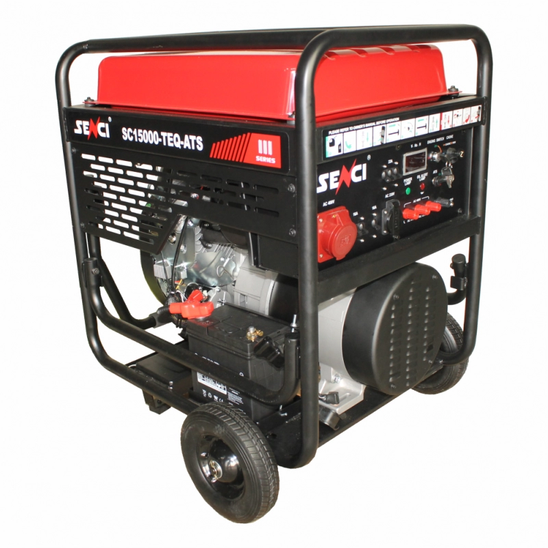 Generatoare uz general - Generator de curent SENCI SC18000TE EVO putere maxima 17 kW/400V  5 kW/230V pornire electrica