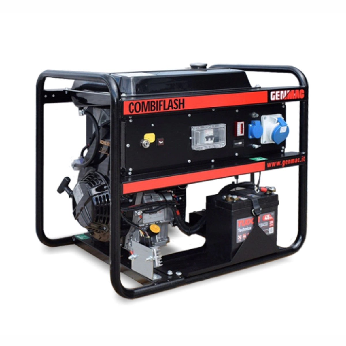 Generatoare curent - Generator de curent si sudura GENMAC CombiFlash RG181KEO 230V P maxim 6,1kVA motor diesel Kohler