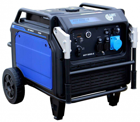 Generator de curent tip inverter monofazat AGT8000IE, 7.5 kW, benzina, pornire electrica [2]