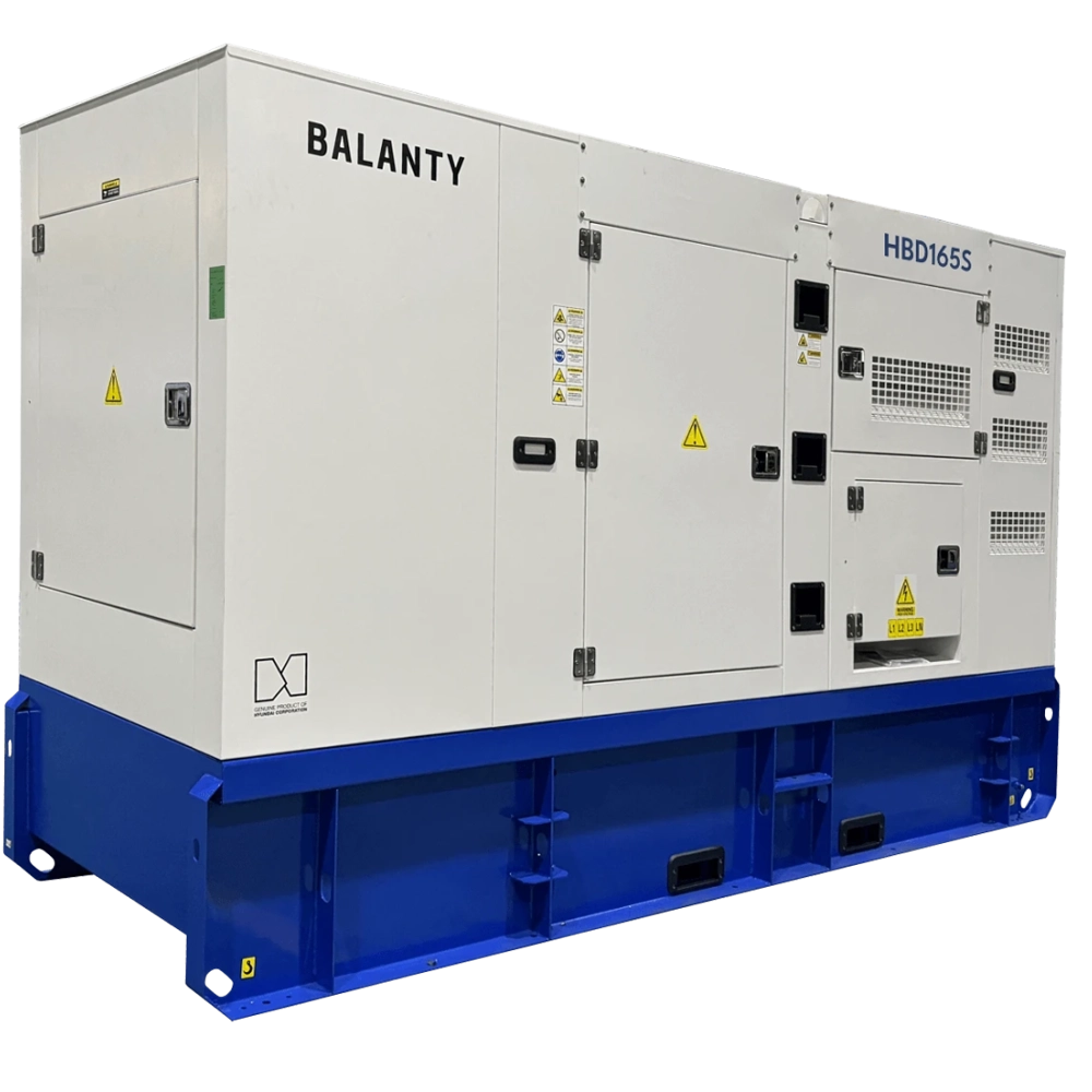 Generator de curent trifazat cu motor diesel Balanty by Hyundai HBD165S, 132 kW [2]