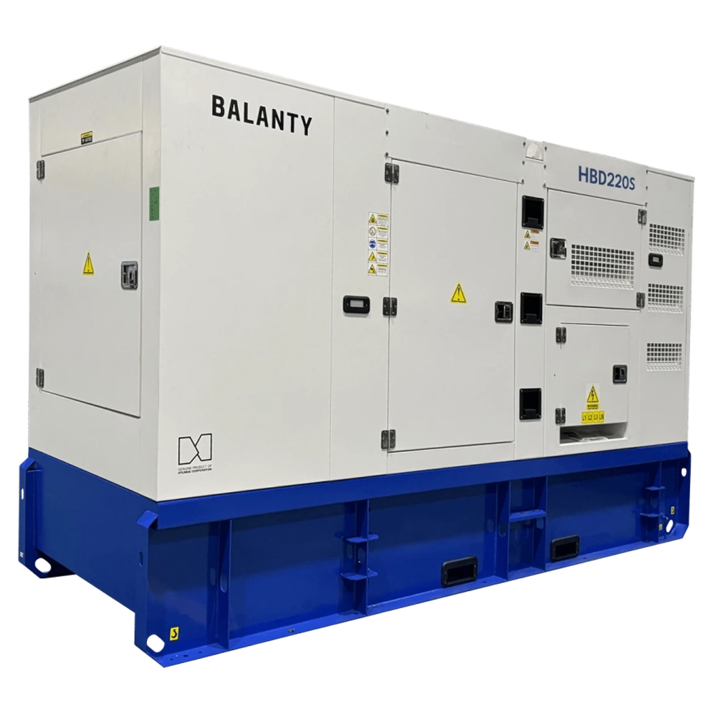 Generator de curent trifazat cu motor diesel Balanty by Hyundai HBD220S, 176 kW [2]
