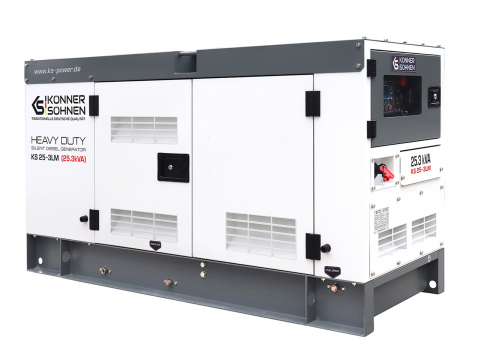 Generator de curent trifazat cu motor diesel Konner & Sohnen KS 25-3LM, 25.3 kva [4]