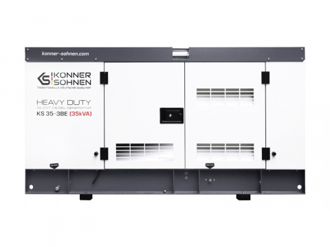 Generatoare stationare - Generator de curent trifazat cu motor diesel Konner & Sohnen KS 35-3BE, 35 kva