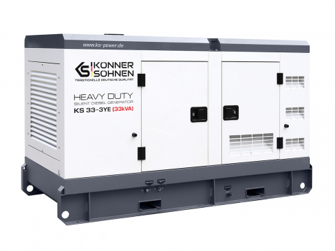 Generator de curent trifazat cu motor diesel Konner & Sohnen KS 33-3YE, 33 kva [1]