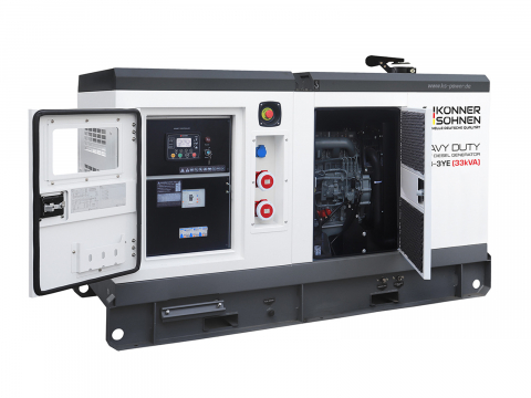 Generator de curent trifazat cu motor diesel Konner & Sohnen KS 33-3YE, 33 kva [4]