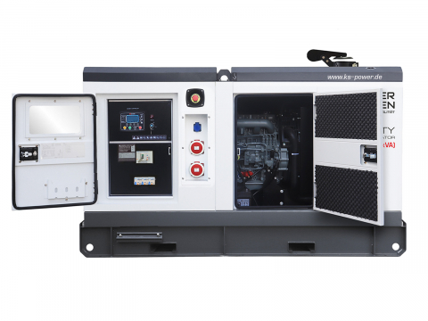 Generator de curent trifazat cu motor diesel Konner & Sohnen KS 33-3YE, 33 kva [3]