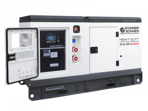 Generator de curent trifazat cu motor diesel Konner & Sohnen KS 33-3DE-G, 33 kva [5]