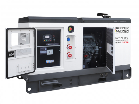 Generator de curent trifazat cu motor diesel Konner & Sohnen KS 33-3DE-G, 33 kva [4]