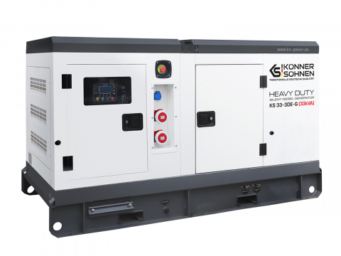 Generator de curent trifazat cu motor diesel Konner & Sohnen KS 33-3DE-G, 33 kva [2]