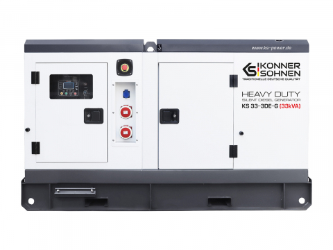 Generator de curent trifazat cu motor diesel Konner & Sohnen KS 33-3DE-G, 33 kva [1]