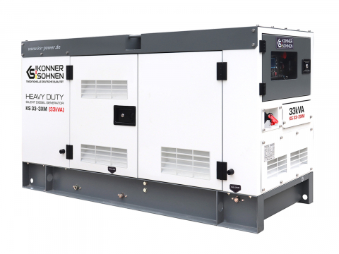 Generator de curent trifazat cu motor diesel Konner & Sohnen KS 33-3XM, 33 kva [2]
