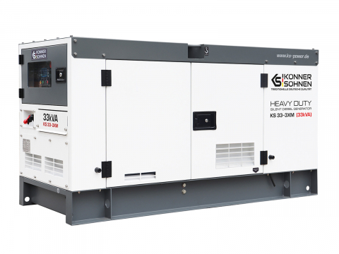 Generator de curent trifazat cu motor diesel Konner & Sohnen KS 33-3XM, 33 kva [4]