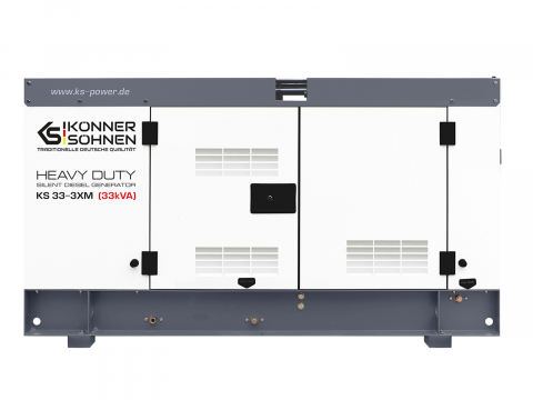 Generatoare stationare - Generator de curent trifazat cu motor diesel Konner & Sohnen KS 33-3XM, 33 kva