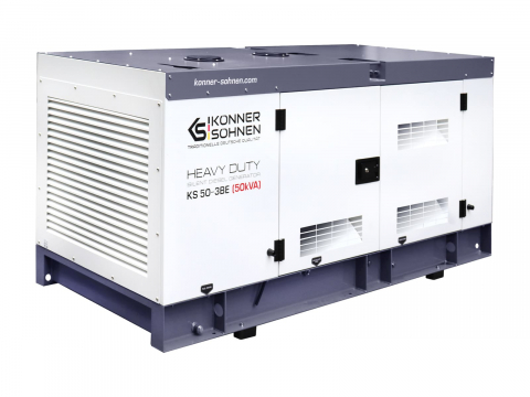 Generator de curent trifazat cu motor diesel Konner & Sohnen KS 50-3BE, 50 kva [2]