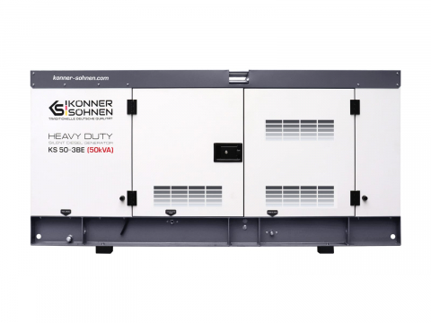 Generatoare stationare - Generator de curent trifazat cu motor diesel Konner & Sohnen KS 50-3BE, 50 kva