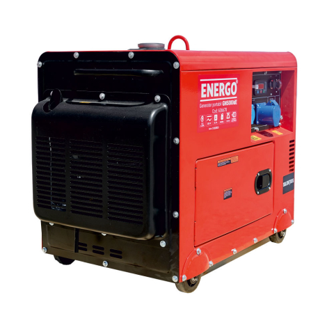 Generator diesel ENERGO GN5000dE, 230 V, putere maximă 5 kW [3]