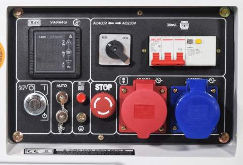 Generator diesel Full Power ITC Power DG7800SE-T, 6 kW / 7,9 kVA, 230/400 V, insonorizat [4]