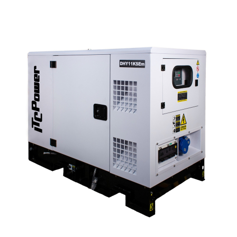 Generatoare curent - Generator diesel industrial ITC Power DG11KSEm, 10 kW, monofazat, 1500 rpm