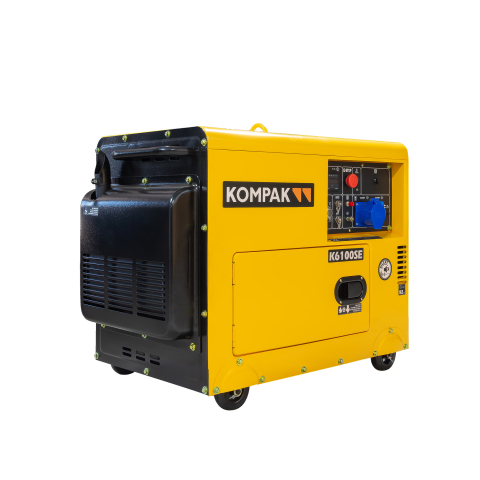 Generator diesel insonorizat KOMPAK K6100SE 230V 5.3 kW [3]