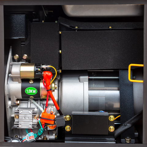 Generator diesel insonorizat KOMPAK KD8600SE 230 V, 6,3 kW [8]