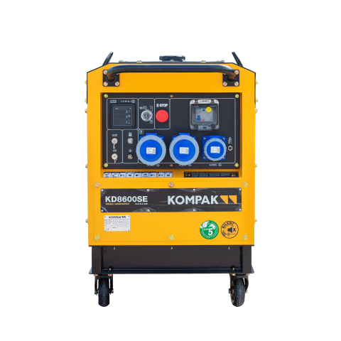Generator diesel insonorizat KOMPAK KD8600SE 230 V, 6,3 kW [1]