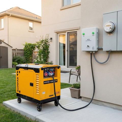 Generator diesel KOMPAK KD16000SE-T Full Power, 16,3 kVA [15]