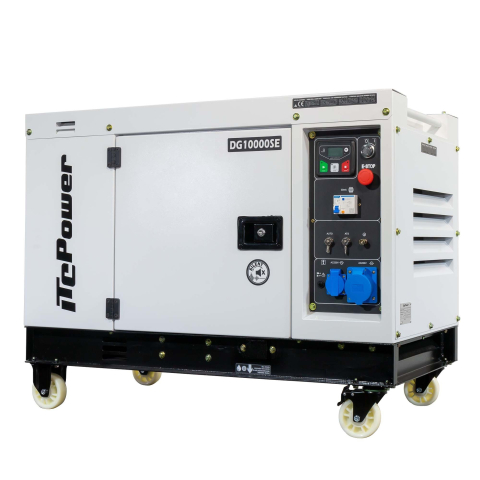 Generator diesel monofazat ITC Power DG10000SE, 8,5 kW, insonorizat, AVR [3]