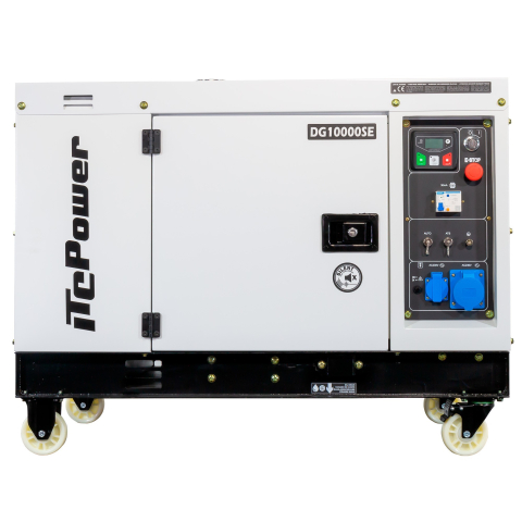 Generator diesel monofazat ITC Power DG10000SE, 8,5 kW, insonorizat, AVR [7]