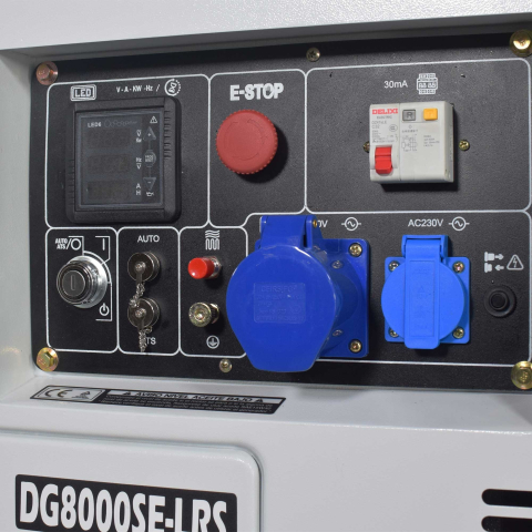 Generator diesel pentru sisteme fotovoltaice ITC Power DG8000SE-LRS, 6,3 kW [3]