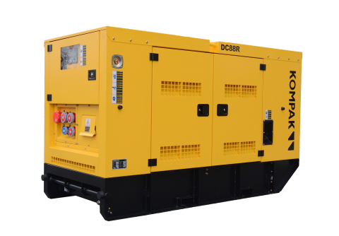 Generatoare cu automatizare ATS - Generator diesel staționar KOMPAK KP-DC88R 88 kVA Cummins 400/230 V