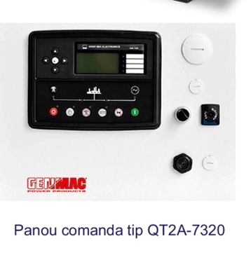 Generator insonorizat GENMAC King G80IS DSE-7320 Pmax. 91 kVA 400V, IVECO, DSE-7320+WH+rez. 150L [1]