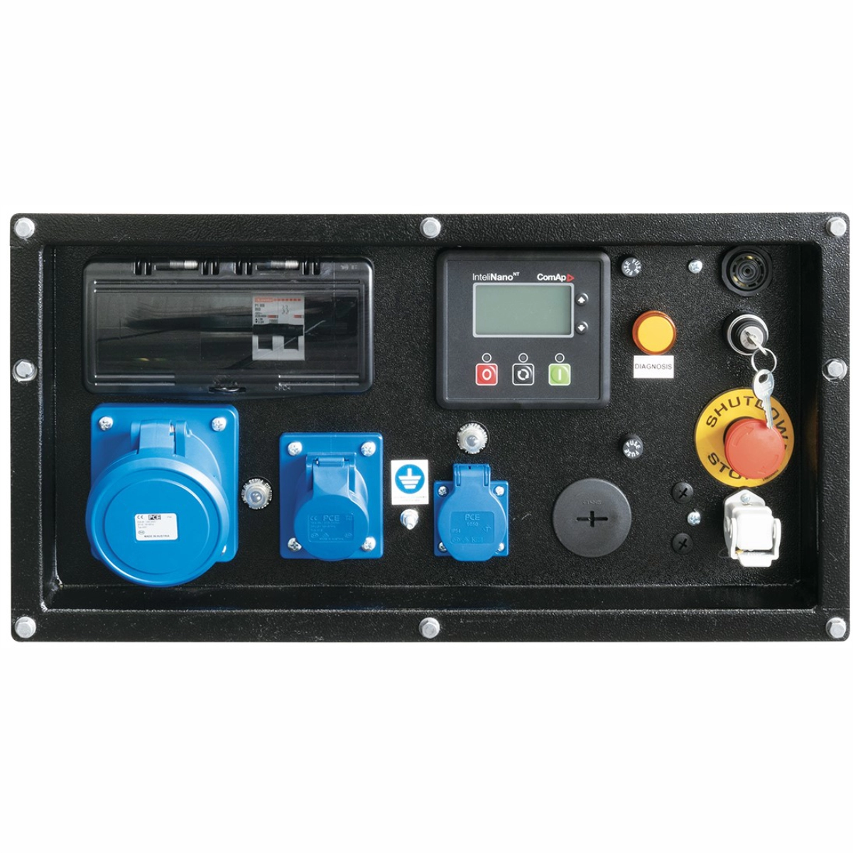 Generator insonorizat GENMAC WONDER RG14000HS-M5 Pmax. 14,7 kVA, 230V, Honda iGX800, QFDPNT.PLUSPM26 25L [1]