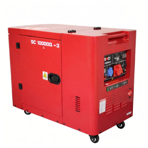 Generatoare insonorizate - Generator insonorizat SENCI SC10000Q-3 putere maxima 8 kW 400V motor Diesel fara ATS